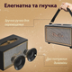 Міні стовпчик для телефону бездротова акустика портативна стовпчик з fm радіо Чорний 4734472 - зображення 6