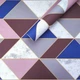 Самоклеющаяся пленка Sticker Wall розовые треугольники 0,45х10м SW-00001225 - изображение 1