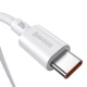 Кабель Baseus Type-C Superior Series Fast Charging Data Cable 100W 1m, White (CATYS-B02) 4774181 - зображення 2