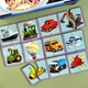 Настольная развивающая игра-пазл "Виды транспорта" Ubumblebees (ПСФ073) PSF073, 12 картинок-половинок 4525455 - изображение 3