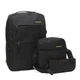Рюкзак + сумка Monsen C11083-black 4197499 - изображение 1