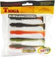 Силикон Tioga Lucky John Pro Series 3.9in / 99мм / 5шт /цвет MIX2 (140104-MIX2) 4443106 - изображение 2