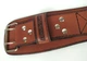 Пояс атлетический EasyFit Training Belt (коричневый) XS 4630090 - изображение 5