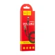 Кабель HOCO X26 Xpress USB - Micro-USB 1 м черно-красный - изображение 3