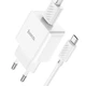 Адаптер мережний HOCO Leisure Micro USB Cable single port charger C106A | 1USB, 10.5W/2.1A | 4756162 - зображення 5