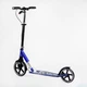Двухколесный складной самокат Best Scooter, фонарик, амортизатор. Black and dark blue (113218) 4490776 - изображение 2
