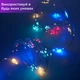 Гірлянда світлодіодна кінський хвіст GarlandoPro 200LED Роса 2м 10 ліній 173309ML - зображення 5