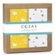 Набор пеленок 2 шт Y&G CROWN 4576608 - изображение 1