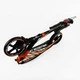 Двухколесный складной самокат Best Scooter, фонарик, амортизатор. Black and orange (113216) 4490777 - изображение 8