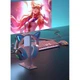 Навушники ігрові з вушками котячими ONIKUMA X11 Gaming CAT with LED фіолетові - зображення 4