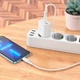 Адаптер сетевой BOROFONE Type-C to Lightning cable Reacher dual port charger set BN9 |2Type-C, 35W/3A, PD/QC| - изображение 9