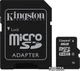Карта памяти Kingston MicroSDHC 8GB Class 4 (SDC4/8GB) - изображение 1