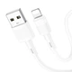 Кабель HOCO Lightning Victory charging data cable X83 |1m, 2.4A| 4757402 - изображение 8