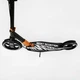 Двухколесный складной самокат Best Scooter, фонарик, амортизатор. Black and white (113217) 4490773 - изображение 3