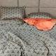 Постельное белье евро Viluta Сатин Египетский хлопок 3-E 220х200 см сиреневое 4628207 - изображение 8