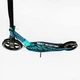 Двухколесный складной самокат Best Scooter, фонарик, амортизатор. Black and turquoise (113199) 4490775 - изображение 3