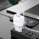 СЗУ HOCO N1 1USB/2.4A + USB - Lightning 12pc, сетевое зарядное устройство, Белый 4568182 - изображение 5