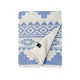 Плед микроплюш Barine - Rug Throw denim 130*170 4745275 - изображение 1