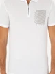 Поло длинное мужское Pierre Cardin G021SZ011-000-2047304(beyaz) XXL Белое (8683857791479) - изображение 5