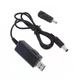 Кабель перетворювач USB-DC для роутера 9V/12V з перемикачем та перехідником 5.5*2.1/3,5*1,3 - зображення 3