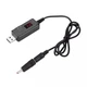 Кабель перетворювач USB-DC для роутера 9V/12V з перемикачем та перехідником 5.5*2.1/3,5*1,3 - зображення 7