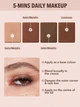 Палетка теней Essential Square Eyeshadow Quad serendipity, 4,2 г - изображение 2