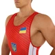 Трико JY-0724 SP-Sport UKRAINE для борьбы бифлекс красный size XXXXL/54-56 196-201см - изображение 4