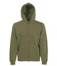 Кофта чоловіча Fruit of the Loom Cl. hooded sweat jacket XL Оливковий (062062059XL) - зображення 1