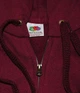Кофта мужская Fruit of the Loom Cl. hooded sweat jacket S Бордовый (062062041S) - изображение 3