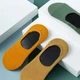 Набір різнокольорових чоловічих шкарпеток слідів 8 шт One Size 39-44 1224 - зображення 9