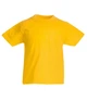 Футболка детская Fruit of the Loom Valueweight kids 104 см Желтый (061033034104) - изображение 1