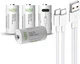 Акумулятор 14250 3.7V з роз'ємом TYPE-C 300 mAh ціна за блістер — 4 штуки + кабель TYPE-C - зображення 2