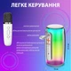 Портативна колонка Pulse 6 із мікрофоном White - зображення 7
