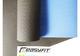 Килимок для йоги та фітнесу EasyFit TPE+TC 6 мм двошаровий чорний із синім + Чохол - зображення 2
