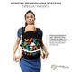 Эргономичная переноска Kinderkraft Huggy Happy shapes, 5902533925537 - изображение 5