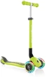 Дитячий 3-колісний самокат Globber Primo Foldable Lights Lime Green, 432-106-3 - зображення 1