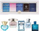 Zestaw miniatur unisex Versace Woda toaletowa Dylan Turquoise 5 ml + Bright Crystal 5 ml + Man Eau Fraiche 5 ml + Eros 5 ml + Pour Homme 5 ml (8011003869404) - obraz 2