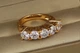 Кільце Xuping Jewelry Кастет р 17 золотисте - зображення 2