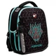 Рюкзак школьный Yes Robohero 35x28x15 см 15 л черный (559551) - изображение 1
