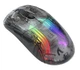 Геймерська акумуляторна, бездротова (Bluetooth + 2,4G), безшумна миша Attack Shark X2, PixArt PAW3212, RGB, колір чорний (X2B) - зображення 1