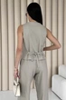 Стильний жіночий жилет Jadone Fashion Манго S бежевий - зображення 2