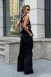 Стильний костюм Jadone Fashion Макі Велет M чорний - зображення 7