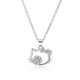 Ожерелье с подвеской Hello Kitty с камнем - изображение 5