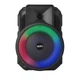 Портативная Bluetooth колонка RIAS RX-8135W 8" RGB чемодан с караоке 10W Black (3_05108) - изображение 2
