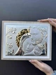 Серебряная икона Святое Семейство (код AE 1102 4) 37,5*29 см - изображение 1