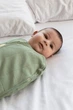 Дитячий обважений спальник LULLABOO М 92 см 9-18 місяців Оливка - зображення 3