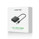 Адаптер UGREEN CM257 USB-A 3.0 to 3.5''/2.5" SATA Adapter Cable Black (60561) - изображение 13