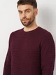 Джемпер мужской Springfield 1404636-69 XL Бордовый (8413391680874) - изображение 4
