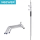 Профессиональная студийная стойка Neewer C-Stand 1.5-3.0 м, хромированная сталь, нагрузка до 20 кг - изображение 3