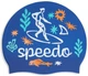 Шапка для плавания Speedo SLOGAN PRT CAP JU/JF/JM (8-0838616700) синий, белый OSFM (5059937567389) - изображение 2